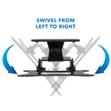 Single Stud Tilt and Swivel TV Wall Mount - Mount-It!