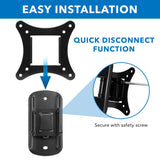 Single Stud Tilt and Swivel TV Wall Mount - Mount-It!