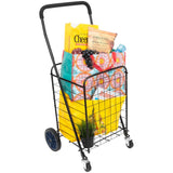 Small Rolling Utility Shopping Cart - Mount-It!