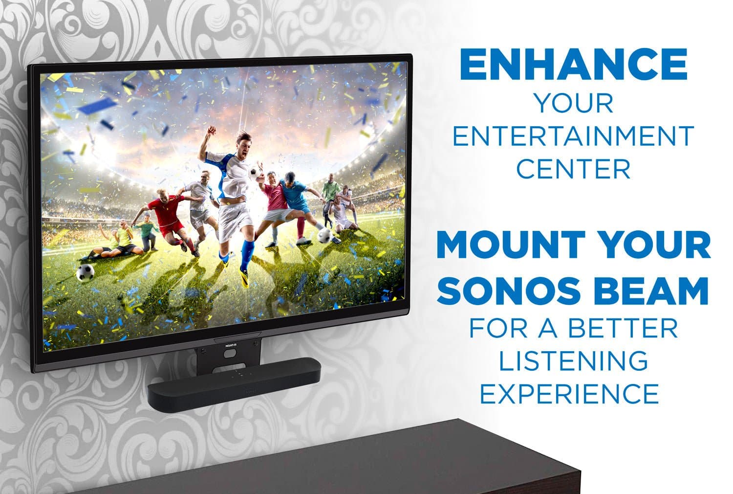 Bar TV for Sonos Beam – Mount-It!