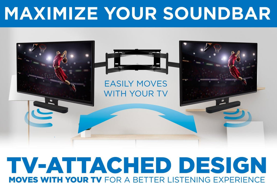 Sound Bar TV Mounting Shelf for Sonos Beam - Mount-It!