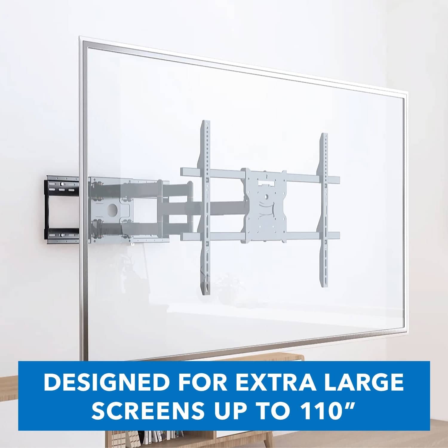 The Beast Heavy Duty TV Wall Mount With Long Extension Arms - Mount-It!