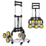 Tri-Wheel Stair Climber Hand Truck with Foldable Design - Mount-It!