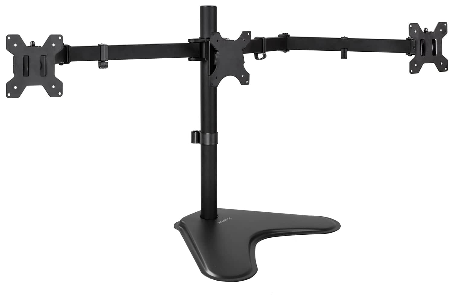 Triple Monitor Stand | 19" to 27" Screen Sizes - Mount-It!