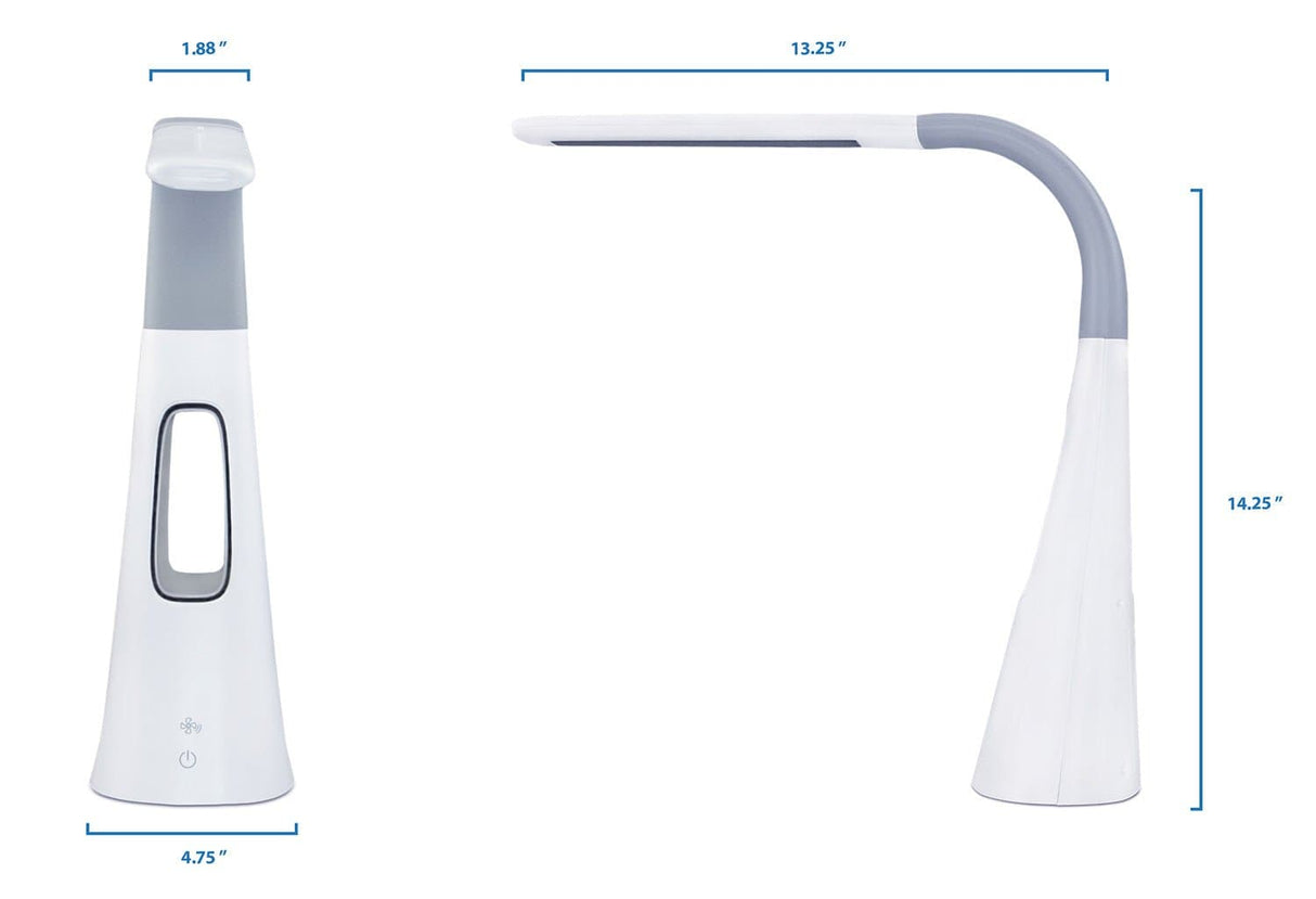 Turcom AirLight Ultralight LED Desk Lamp - Mount-It!