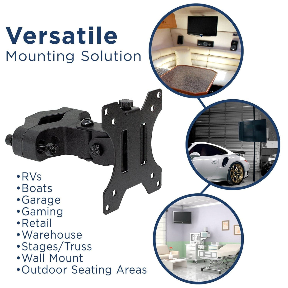 TV and Monitor Truss/Pole Mount - Mount-It!