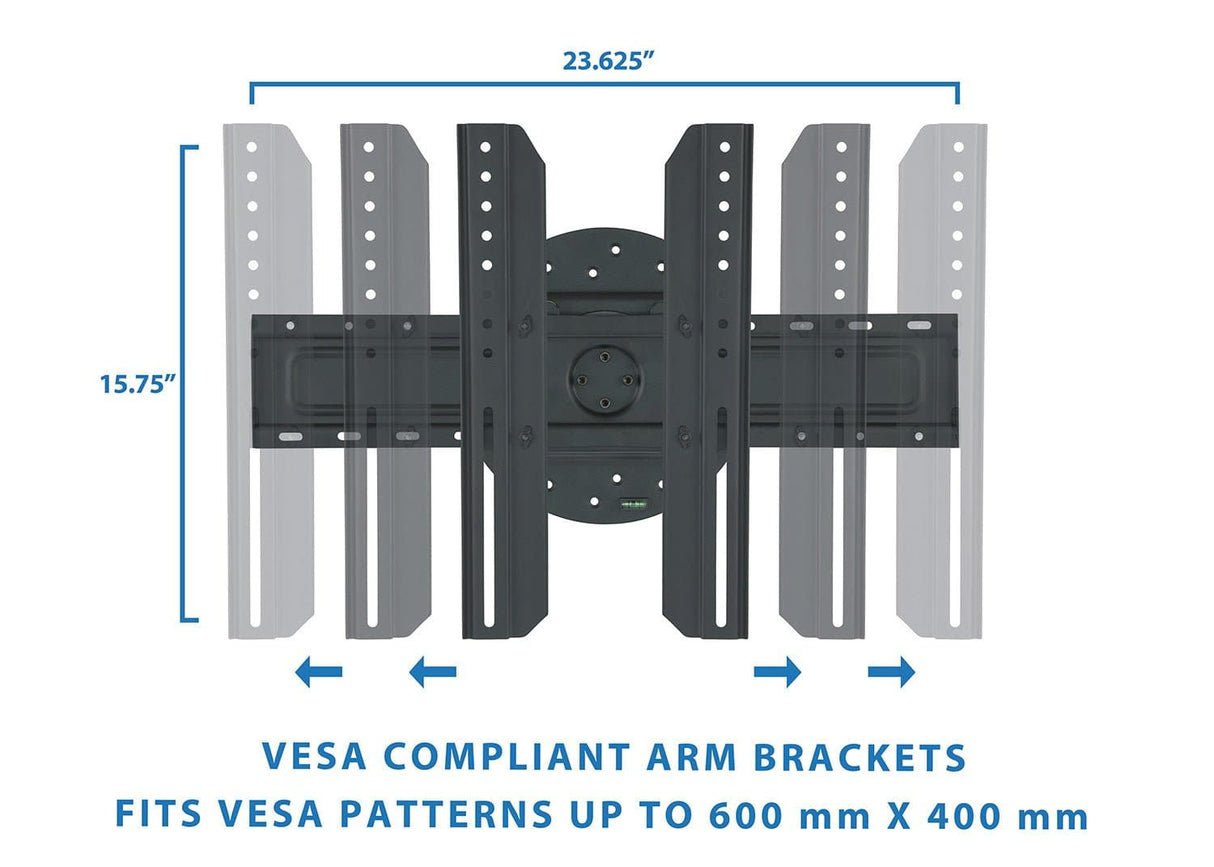 TV Wall Mount With Full 360 Degree Rotation - Mount-It!