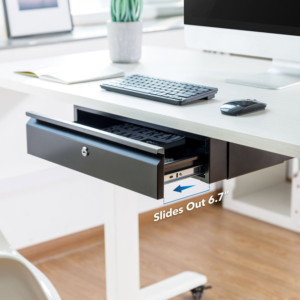 Under Desk Drawer with Lock - Mount-It!