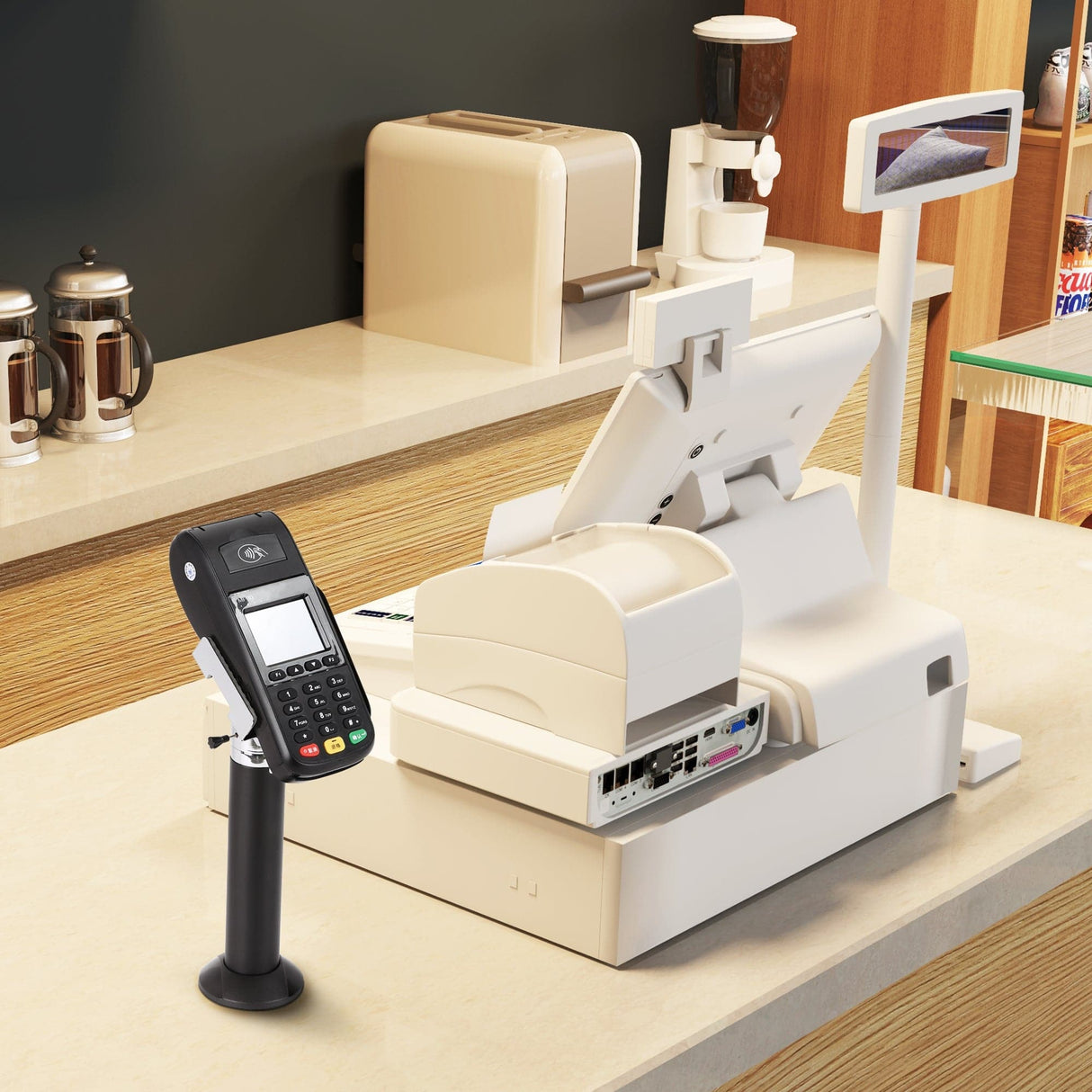 Universal Credit Card POS Terminal Stand - Mount-It!