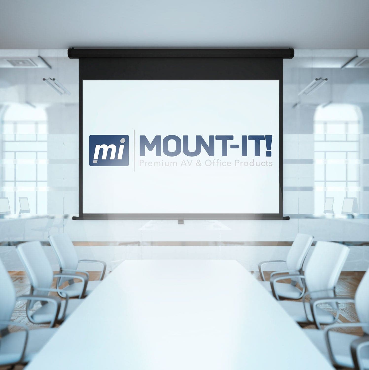 Universal Projector Screen Wall Mount - Mount-It!