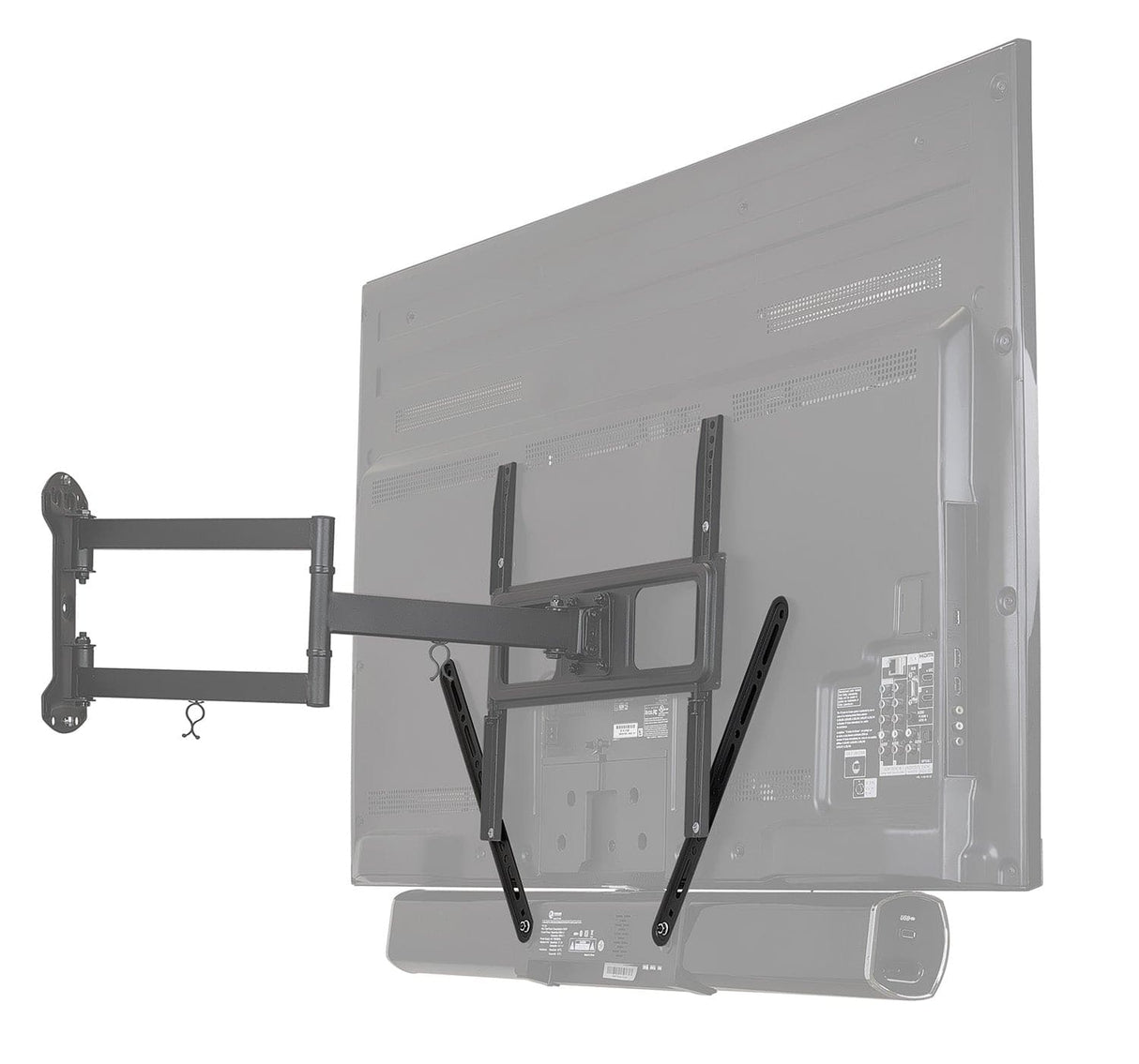 Speaker Mount - Universal Sound Bar TV Mounting Bracket - Mount-It! - MI-SB41