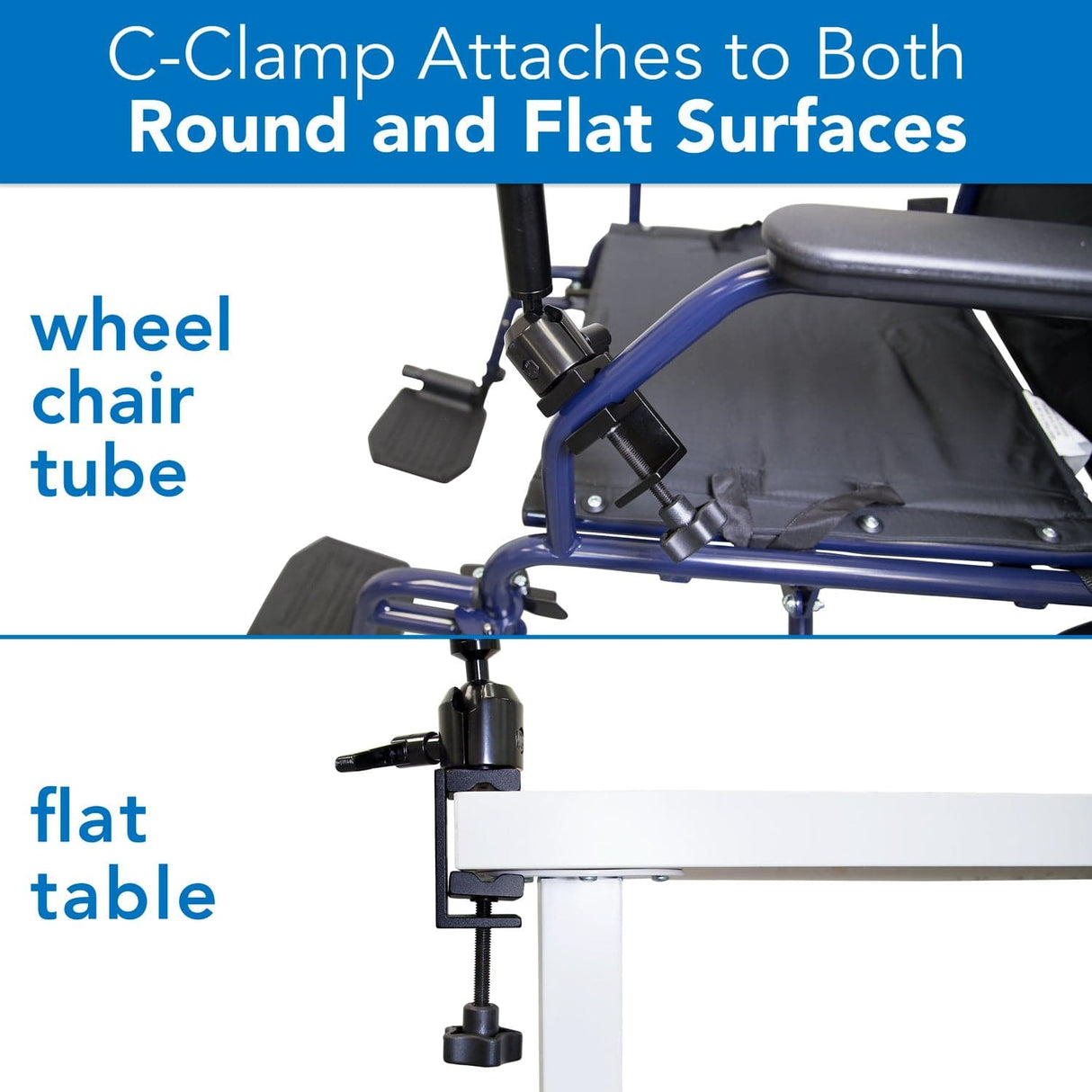 Universal Tablet Pole and Desk Mount