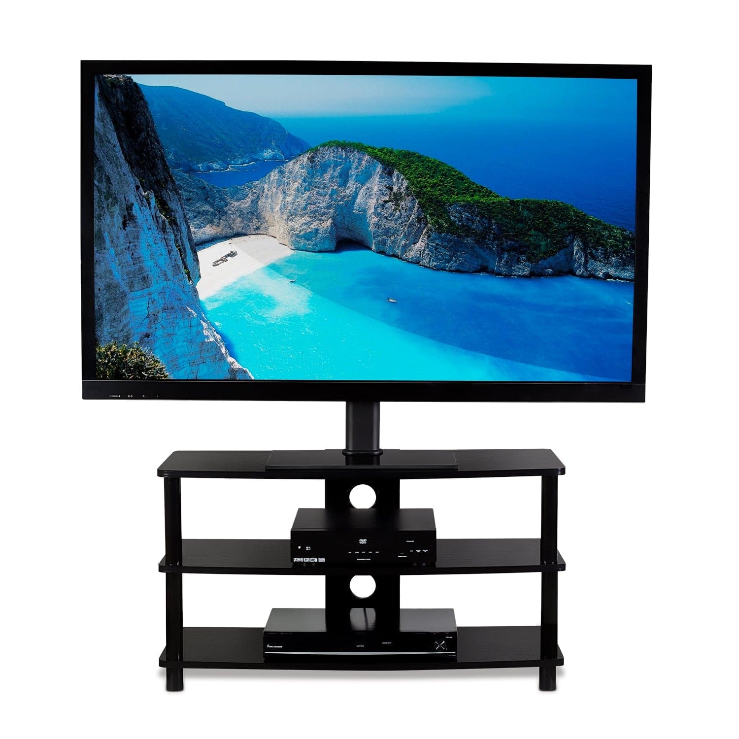 Tabletop TV Mount Stand for Home Entertainment Center – Mount-It!