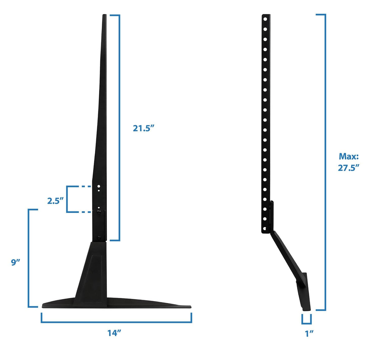 Mount-It! Universal Tabletop TV Stand - MI-848 - Mount-It!