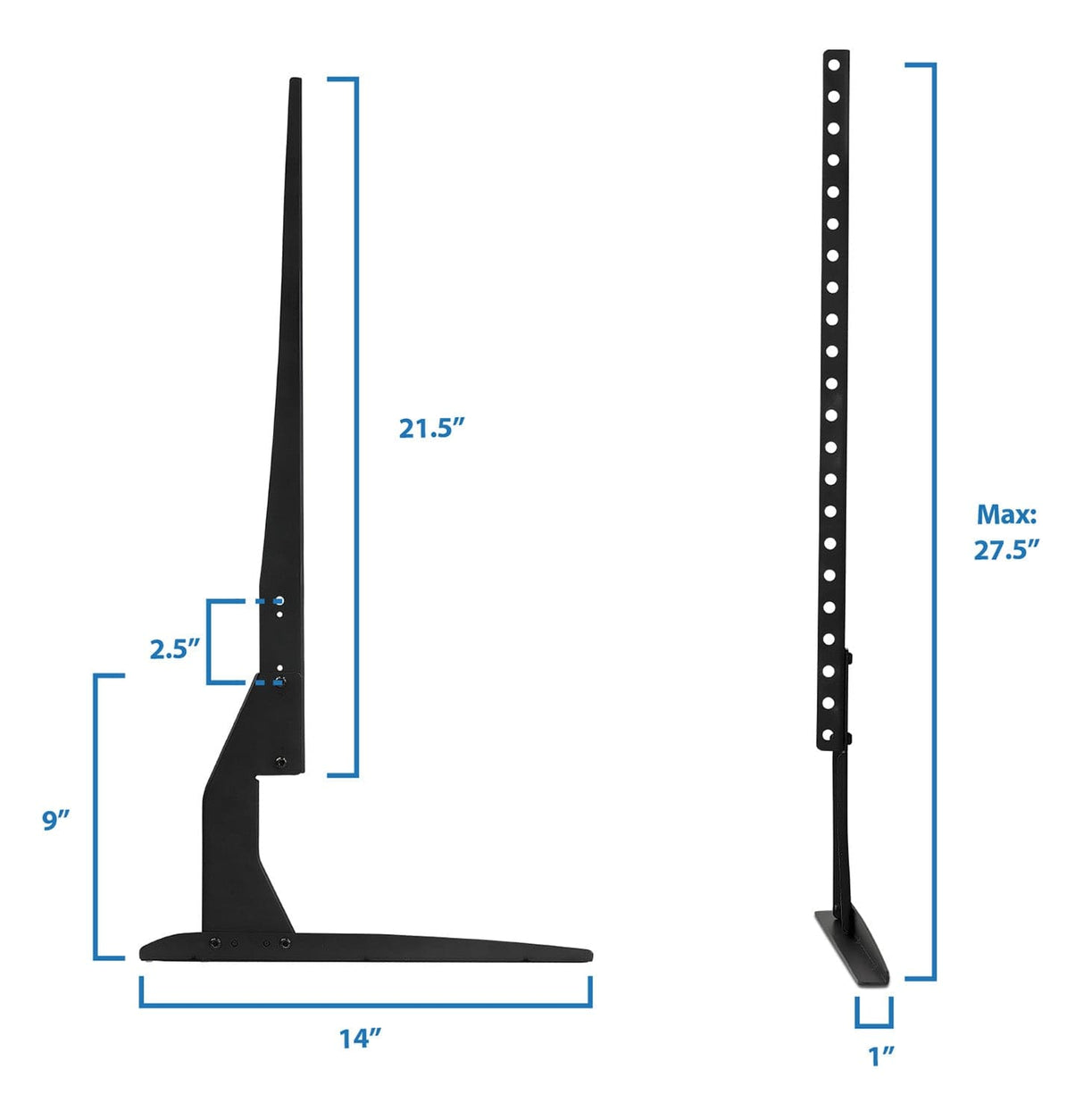 Mount-It! Universal Tabletop TV Stand Base - MI-849 - Mount-It!