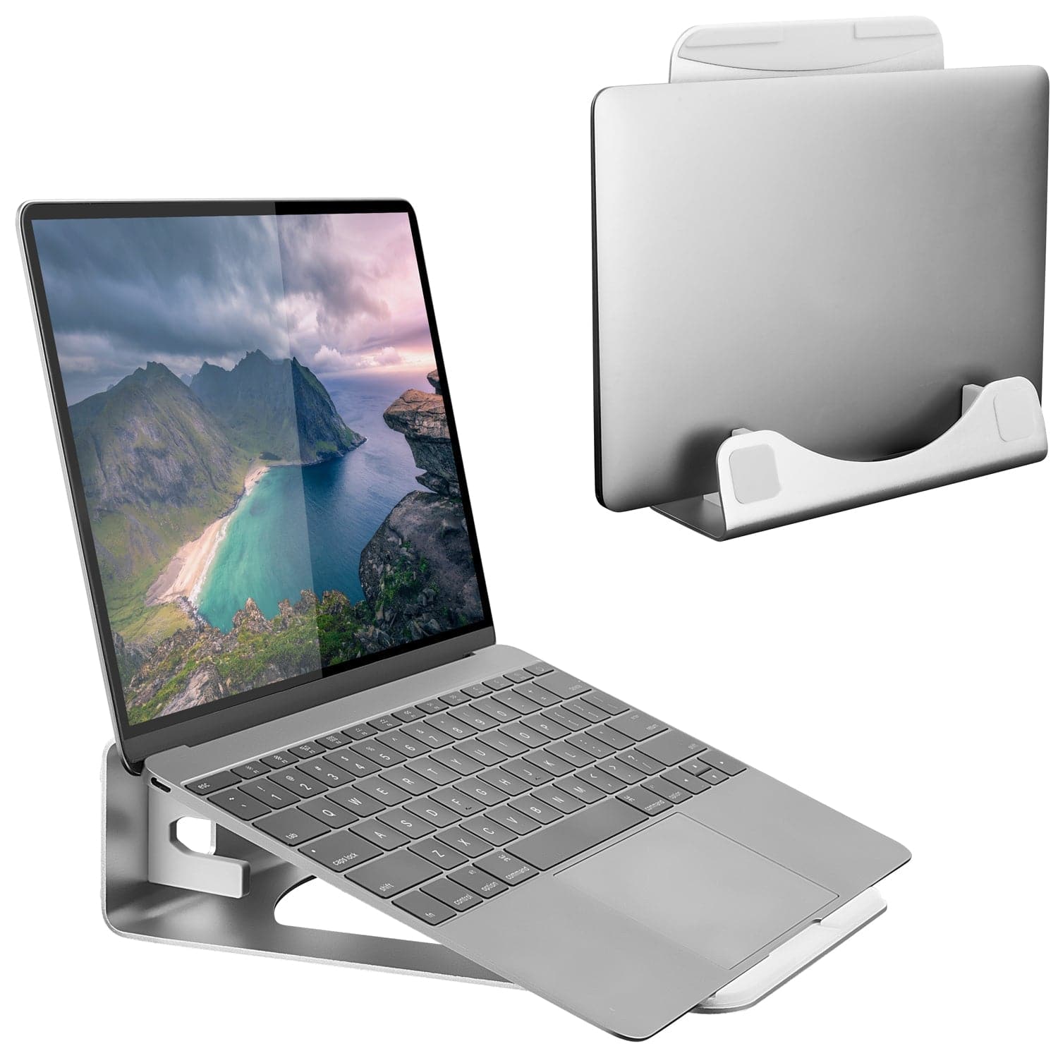 Vertical Laptop Stand and Holder