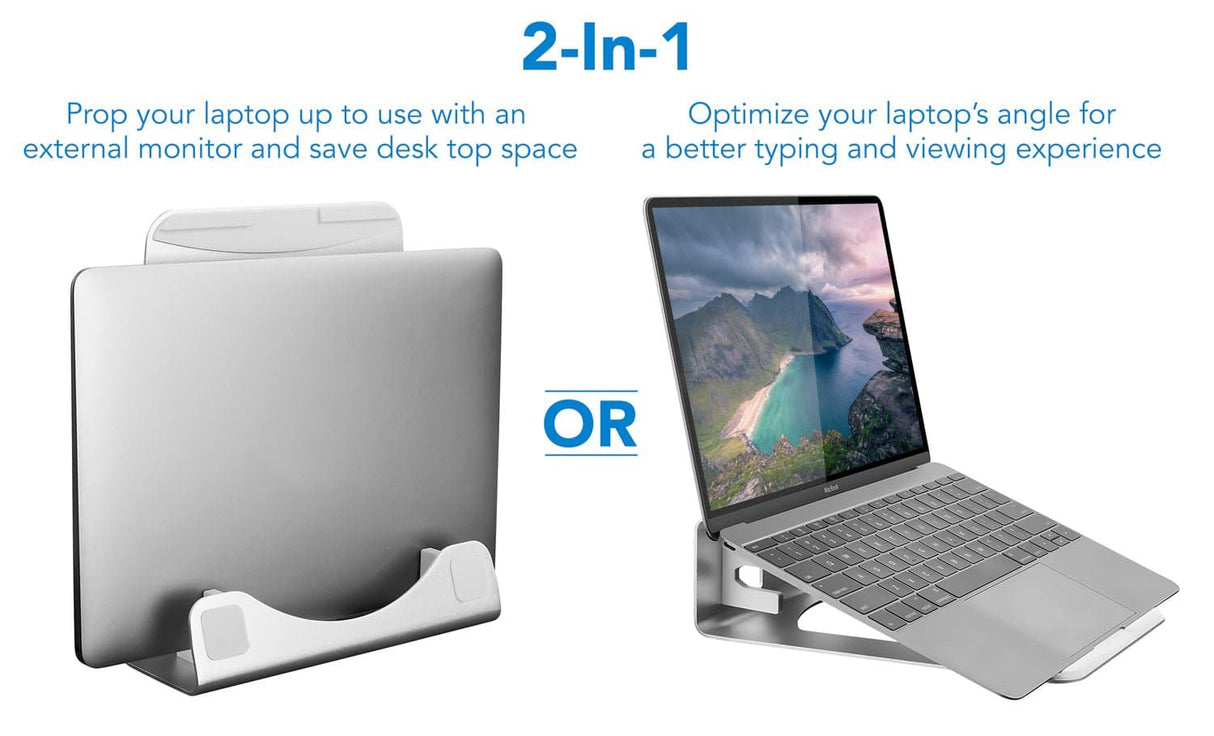 Laptop Stand - Vertical Laptop Stand and Holder - Mount-It! - MI-7276