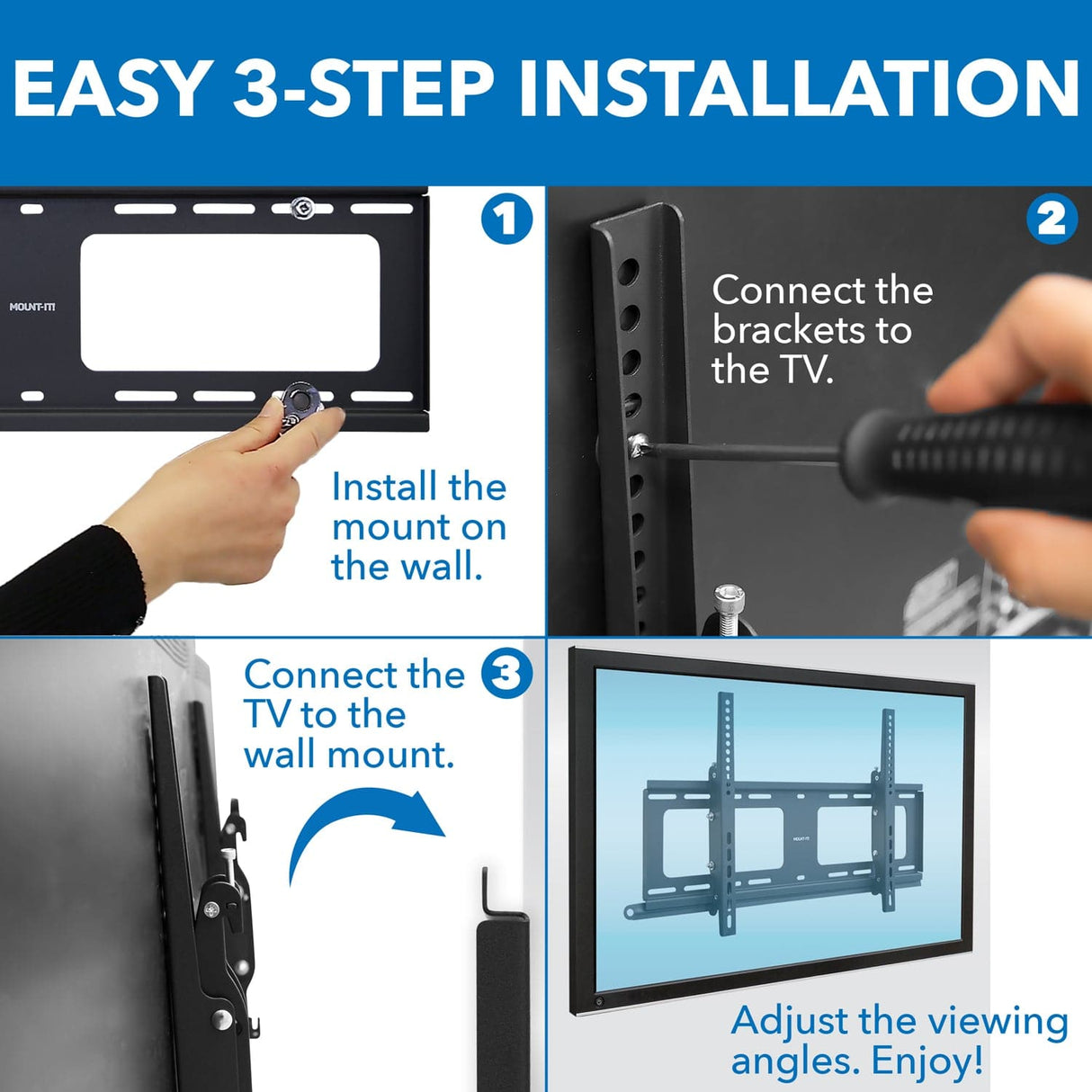 Weatherproof Outdoor TV Wall Mount