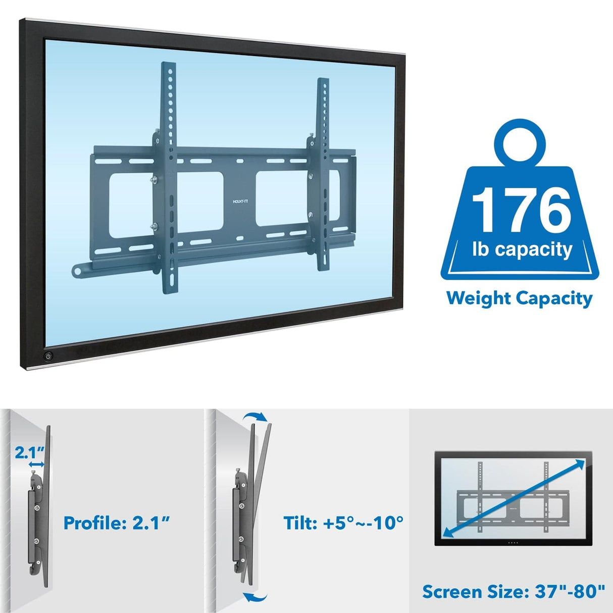 Weatherproof Outdoor TV Wall Mount