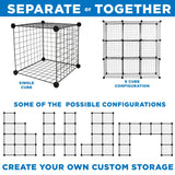 Wire Cube Storage Organizer